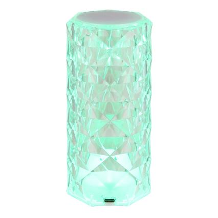 Globo - Lampe de table tactile RGB rechargeable LED/0,6W/3,7V 500mAh