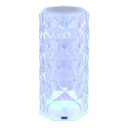 Globo - Lampe de table tactile RGB rechargeable LED/0,6W/3,7V 500mAh