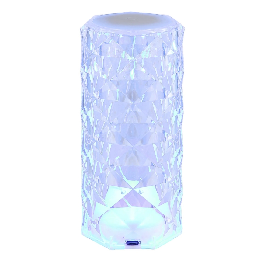 Globo - Lampe de table tactile RGB rechargeable LED/0,6W/3,7V 500mAh