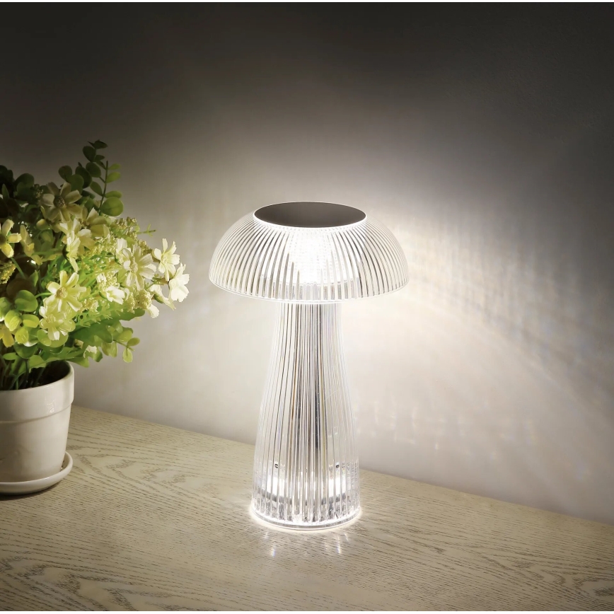 Globo - Lampe de table à intensité variable rechargeable LED/1,5W/5V 800mAh 2700K/4000K/6500K