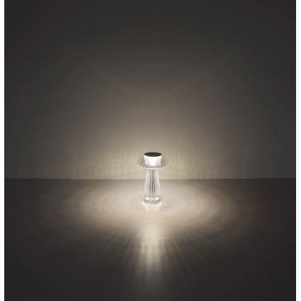 Globo - Lampe de table à intensité variable rechargeable LED/1,5W/5V 800mAh 2700K/4000K/6500K