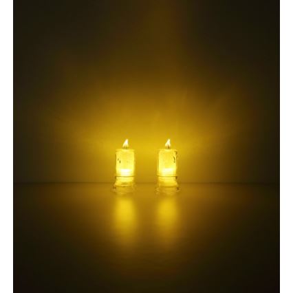 Globo - ENSEMBLE 2x Bougie LED LED/0,25W/3xLR1130