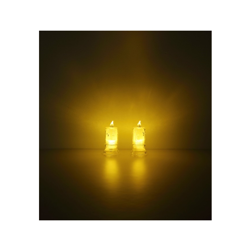 Globo - ENSEMBLE 2x Bougie LED LED/0,25W/3xLR1130