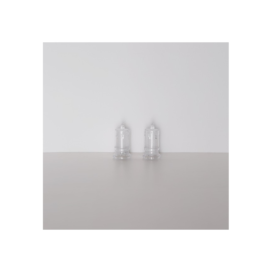 Globo - ENSEMBLE 2x Bougie LED LED/0,25W/3xLR1130