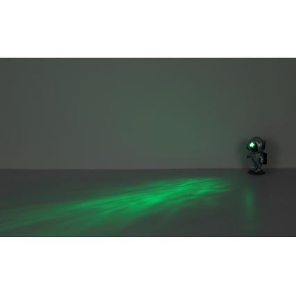 Globo - Lampe de bureau LED RGB LED/4,5W/5V astronaute argentée