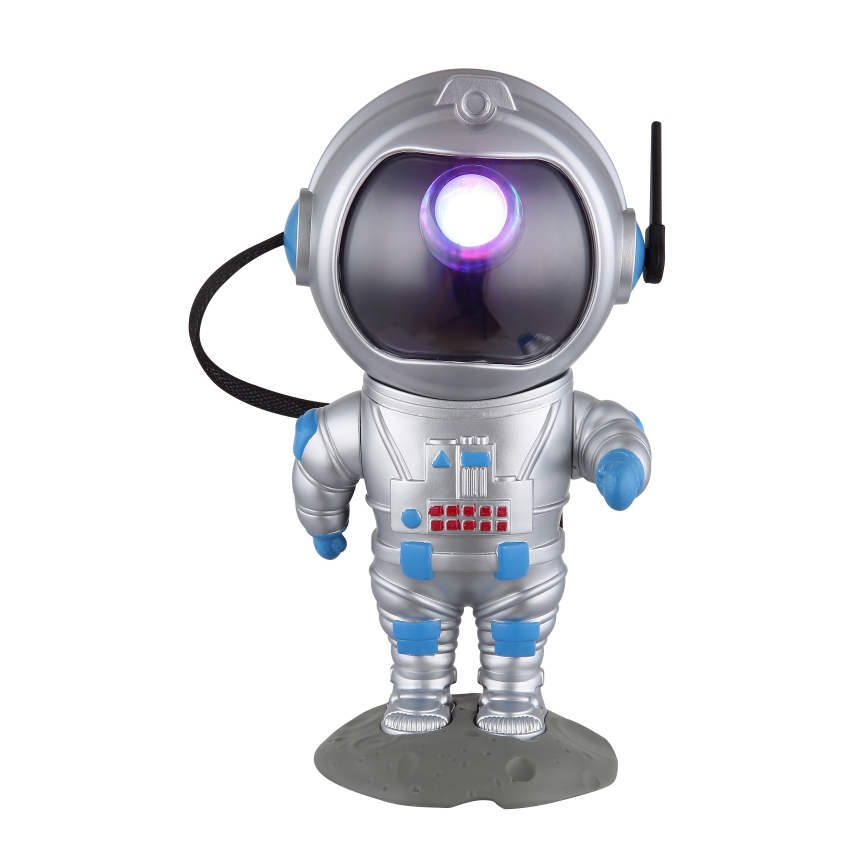 Globo - Lampe de table RGB LED/4,5W/5V astronaute argent