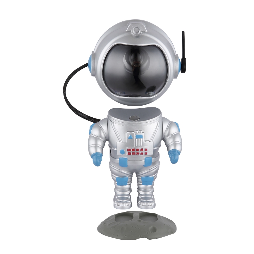 Globo - Lampe de table RGB LED/4,5W/5V astronaute argent