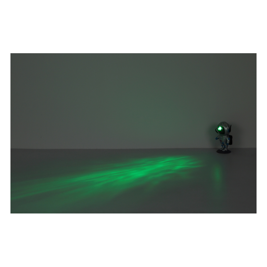 Globo - Lampe de table RGB LED/4,5W/5V astronaute argent