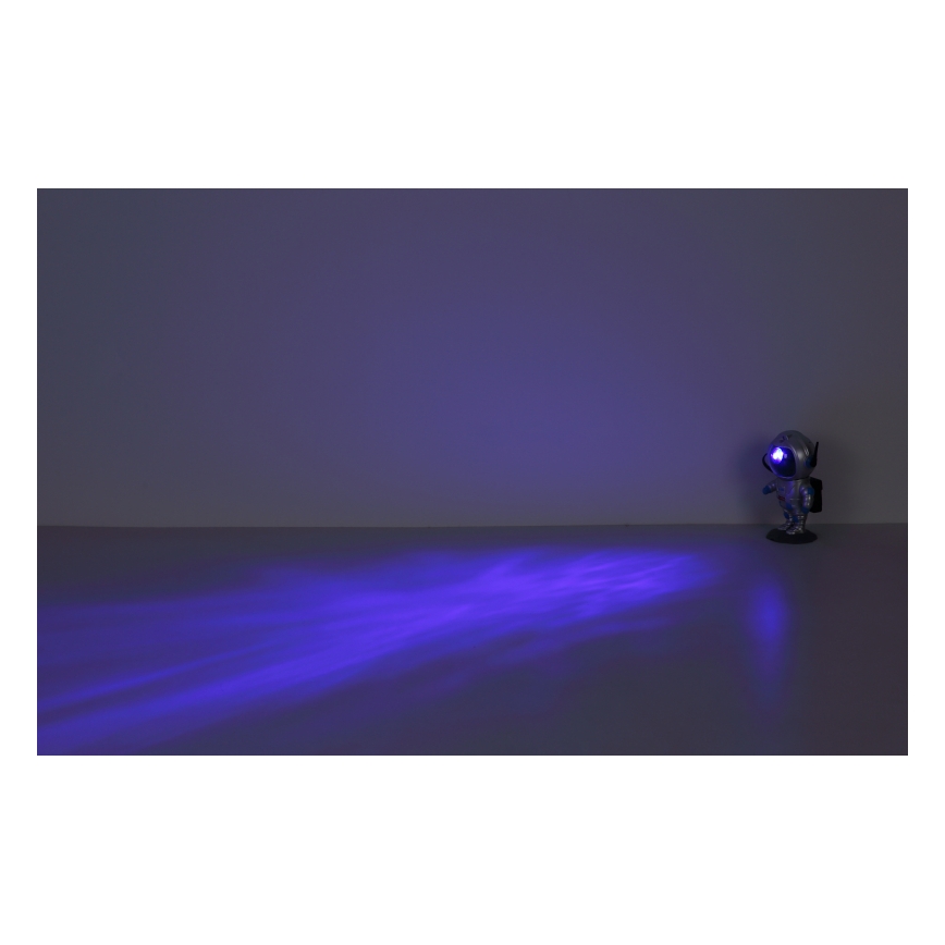 Globo - Lampe de table RGB LED/4,5W/5V astronaute argent