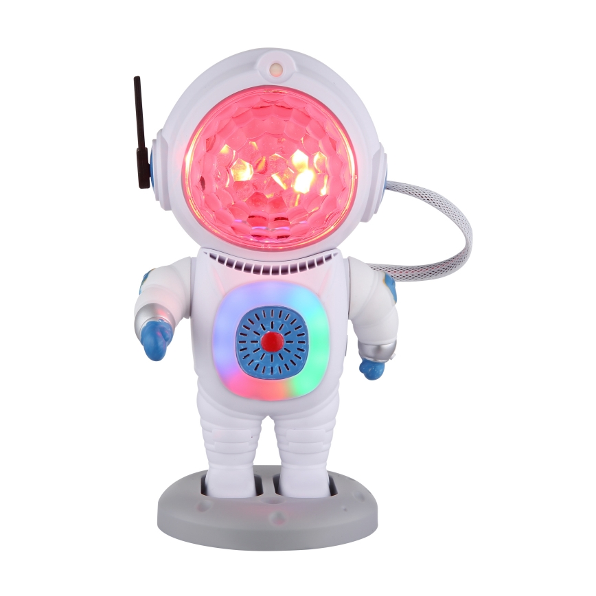 Globo - Lampe de table RGB LED/6W/5V astronaute blanc