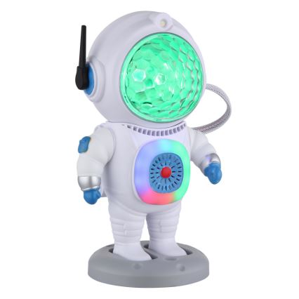 Globo - Lampe de table RGB LED/6W/5V astronaute blanc