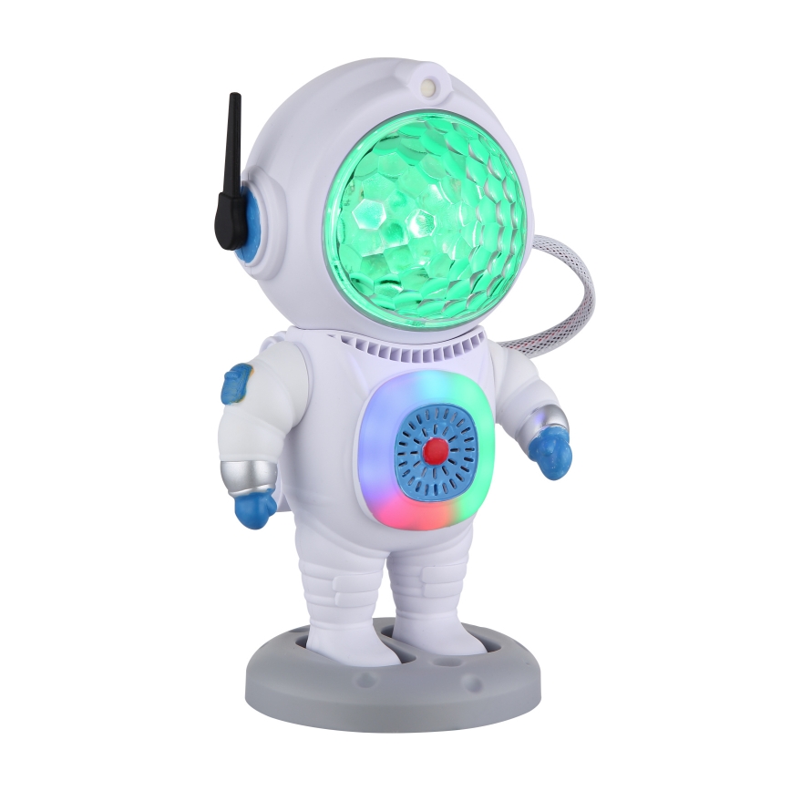 Globo - Lampe de table RGB LED/6W/5V astronaute blanc