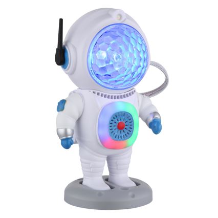 Globo - Lampe de table RGB LED/6W/5V astronaute blanc