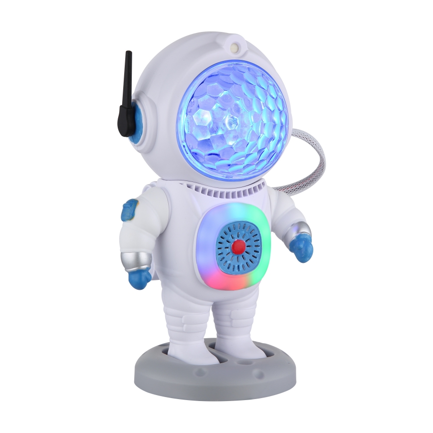 Globo - Lampe de table RGB LED/6W/5V astronaute blanc