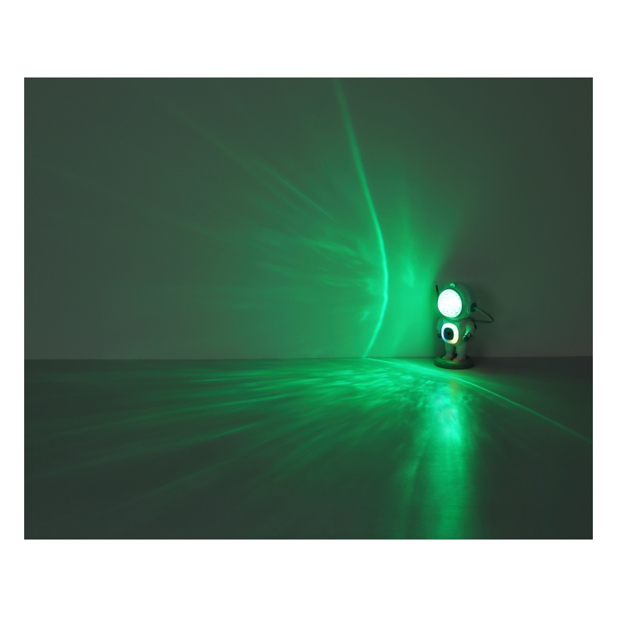 Globo - Lampe de table RGB LED/6W/5V astronaute blanc