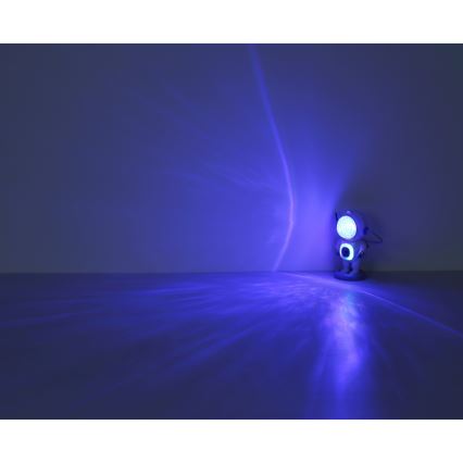 Globo - Lampe de table RGB LED/6W/5V astronaute blanc