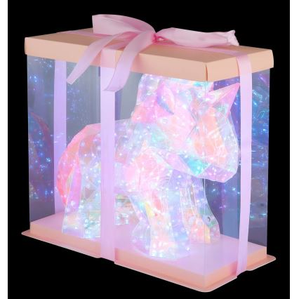 Globo - Décoration de table rechargeable à LED dimmable LED/4W/5V 1800 mAh licorne