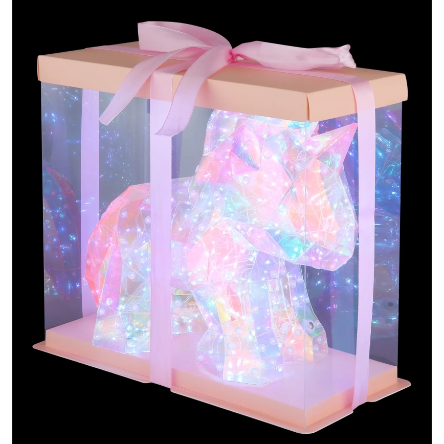 Globo - Décoration de table rechargeable à LED dimmable LED/4W/5V 1800 mAh licorne