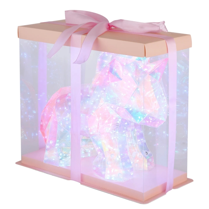 Globo - Décoration de table rechargeable à LED dimmable LED/4W/5V 1800 mAh licorne