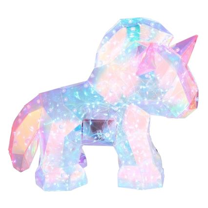 Globo - Décoration de table rechargeable à LED dimmable LED/4W/5V 1800 mAh licorne