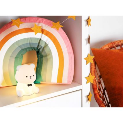 Globo - Veilleuse enfant rechargeable LED RGBW dimmable LED/1W/5V 1200 mAh motif ours