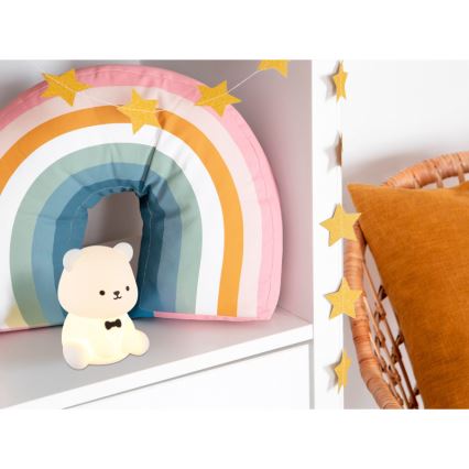 Globo - Veilleuse enfant rechargeable LED RGBW dimmable LED/1W/5V 1200 mAh motif ours