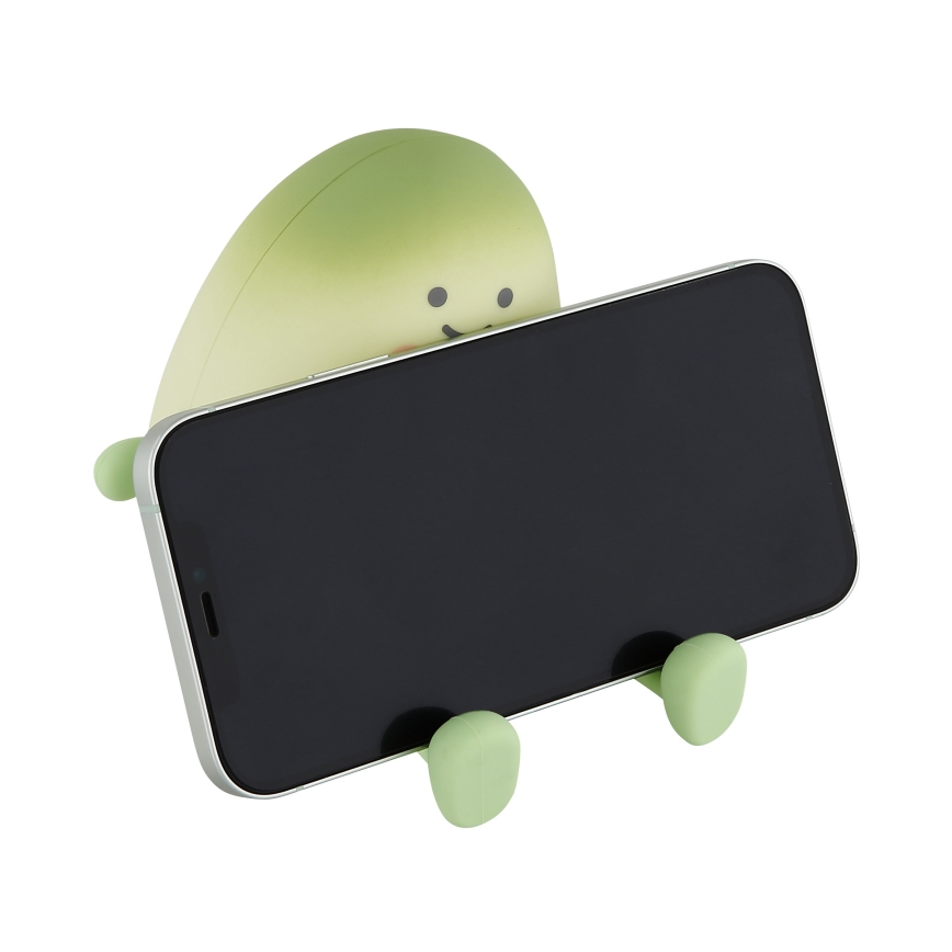 Globo - Veilleuse nocturne rechargeable pour enfants LED RGBW à intensité réglable, 2W/5V, 1200 mAh, coloris mangue