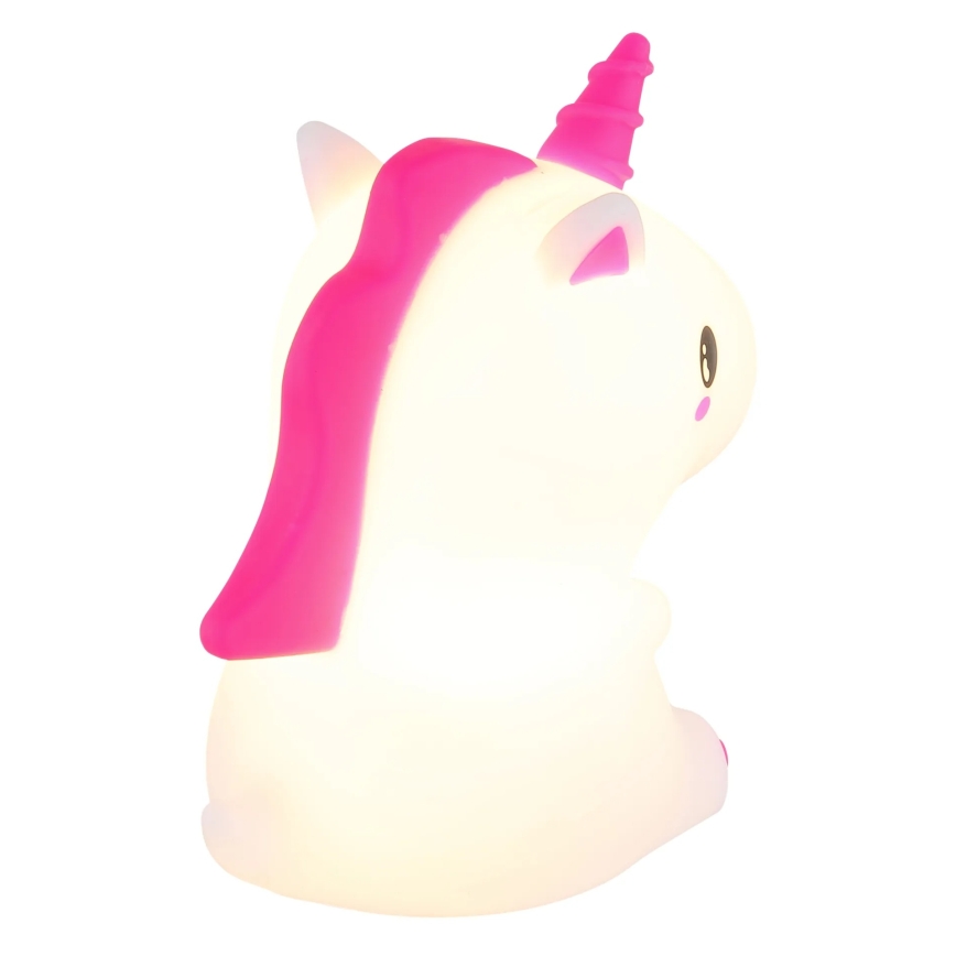 Globo - Veilleuse de nuit rechargeable pour enfants LED RGBW dimmable LED/1,5W/5V 1200 mAh licorne
