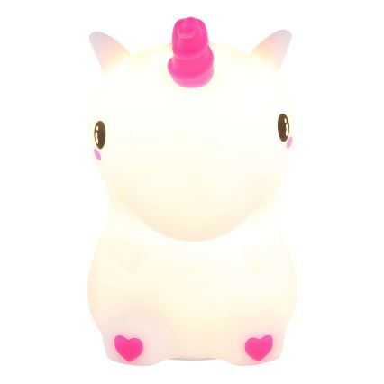 Globo - Veilleuse de nuit rechargeable pour enfants LED RGBW dimmable LED/1,5W/5V 1200 mAh licorne