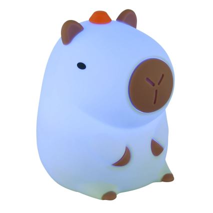 Globo - Veilleuse rechargeable pour enfants LED RGBW dimmable LED/1,5W/5V 1200 mAh capybara
