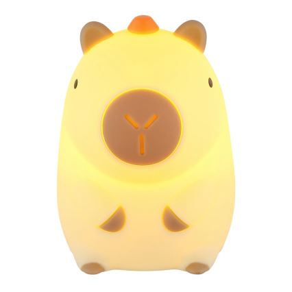 Globo - Veilleuse rechargeable pour enfants LED RGBW dimmable LED/1,5W/5V 1200 mAh capybara