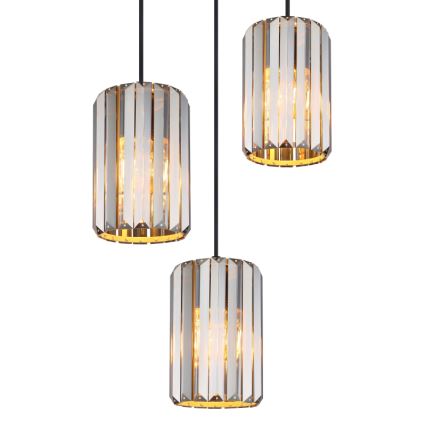 Globo - Suspension filaire 3xE27/60W/230V d. 35 cm