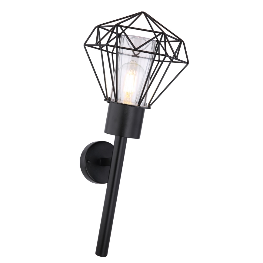 Globo - Applique murale d'extérieur 1xE27/15W/230V IP44
