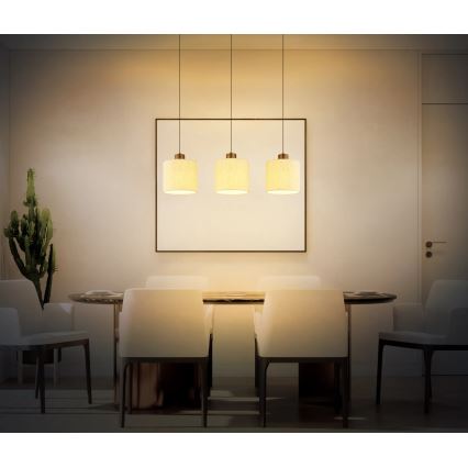 Globo - Suspension LED sur câble 24W/230V 3000K