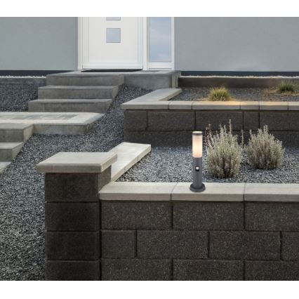 Globo - Lampe d'extérieur avec détecteur 1xE27/15W/230V 45 cm IP44