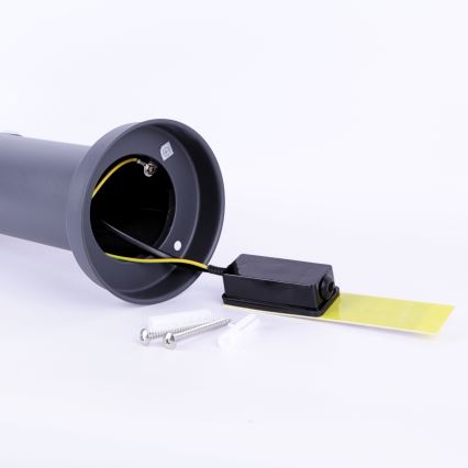 Globo - Lampe d'extérieur avec détecteur 1xE27/15W/230V 45 cm IP44