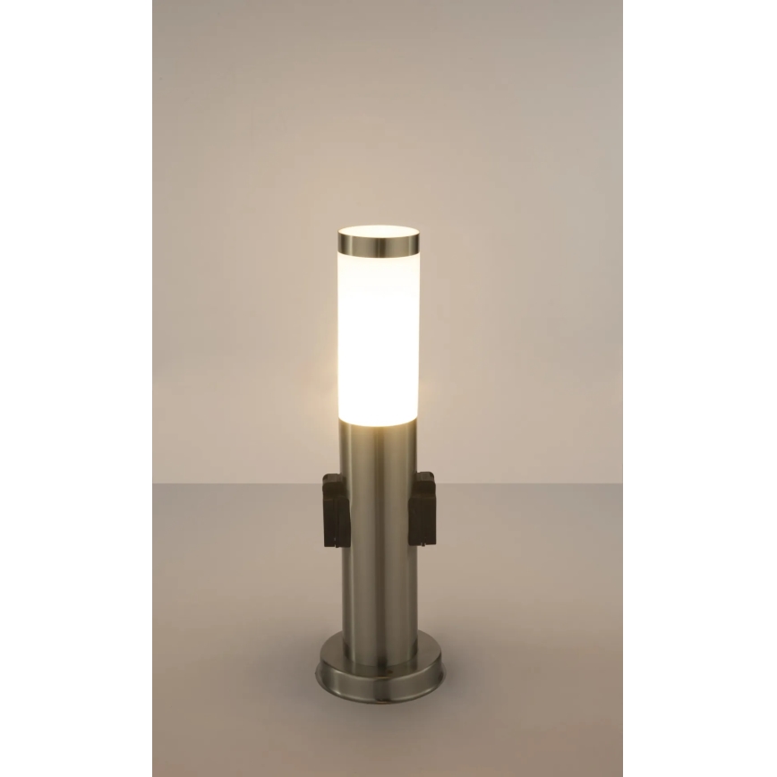 Globo - Lampe d'extérieur avec 2 prises, 1xE27/23W/230V IP44
