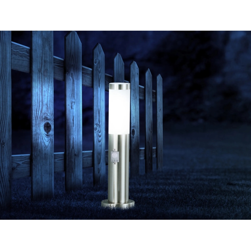 Globo - Lampe extérieure LED avec détecteur 1xE27/8,8W/230V IP44
