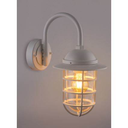 GLOBO 31839W - Applique murale extérieure NAUTICA 1xE27/60W/230V IP44