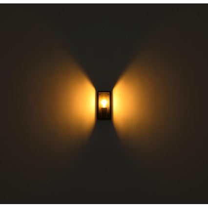 Globo - Applique murale extérieure 1xE27/60W/230V IP44 noir