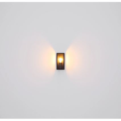 Globo - Applique murale extérieure 1xE27/60W/230V IP44 noir