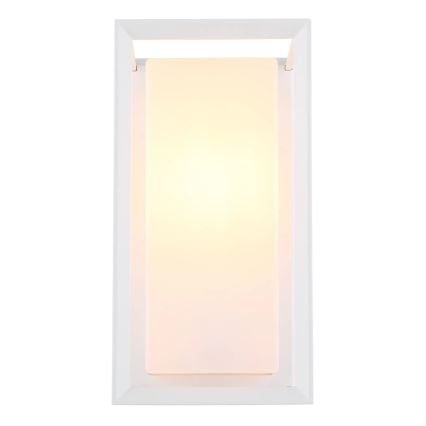 Globo - Applique murale extérieure 1xE27/60W/230V IP44 blanc