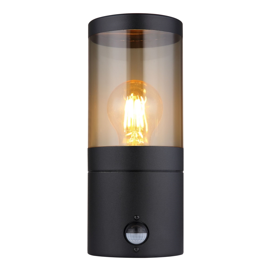 Globo applique murale avec détecteur 1xE27/60W/230V IP44