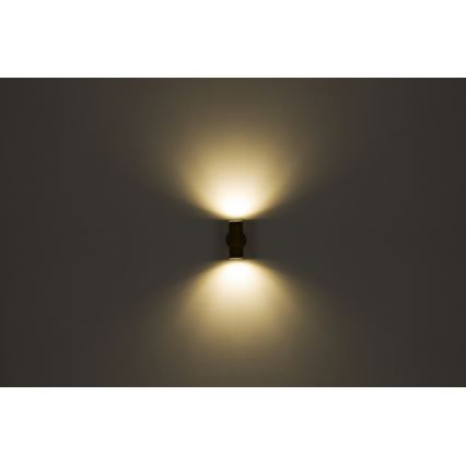 Globo - Applique murale d'extérieur 2xGU10/35W/230V IP44