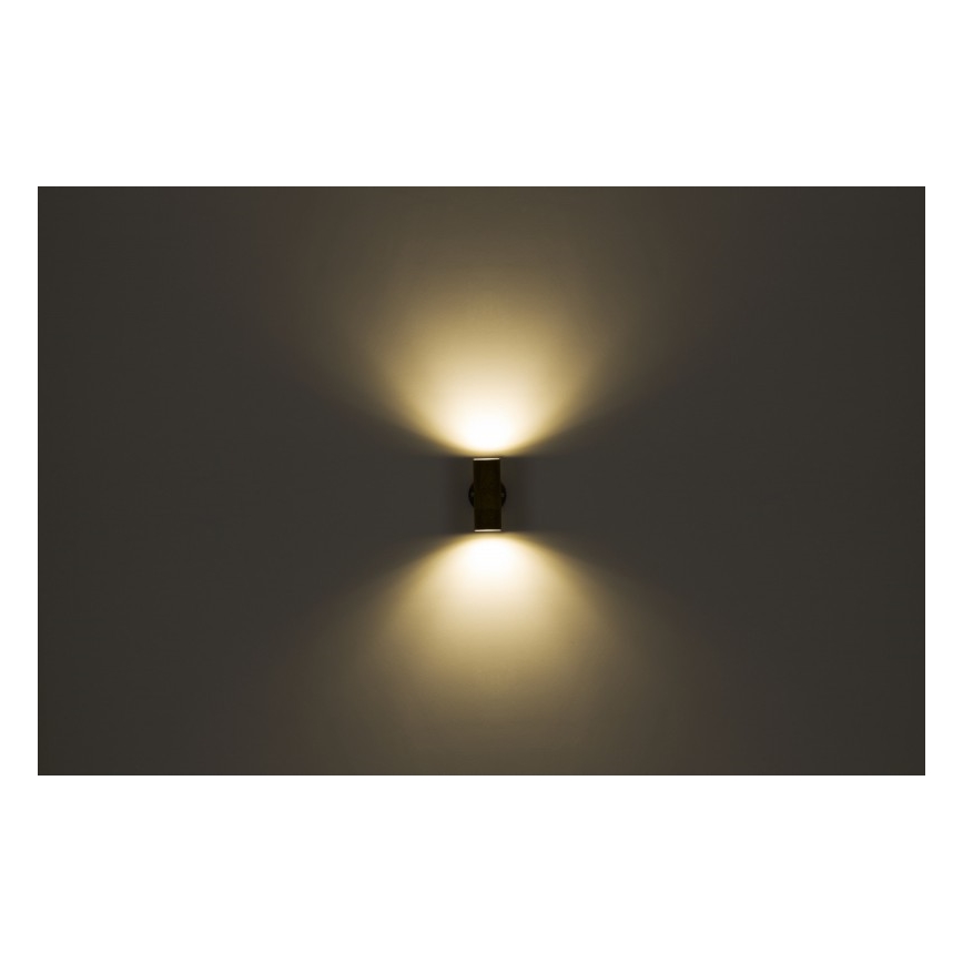 Globo - Applique murale d'extérieur 2xGU10/35W/230V IP44
