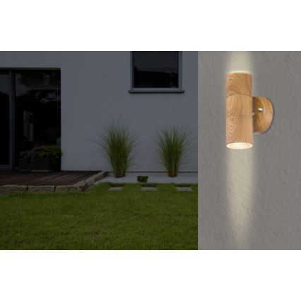 Globo - Applique murale d'extérieur 2xGU10/35W/230V IP44