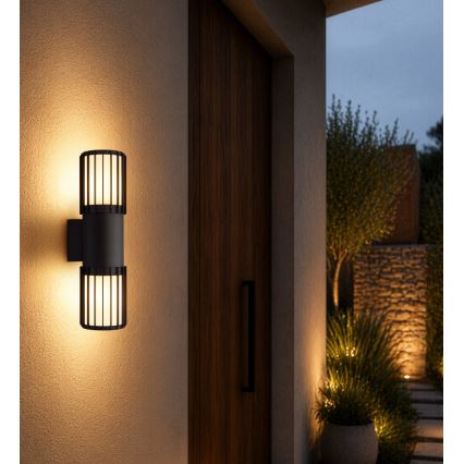 Globo - Applique murale extérieure 2xE27/15W/230V IP54