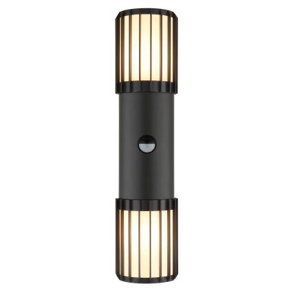 Globo - Applique murale extérieure avec capteur 2xE27/15W/230V IP54