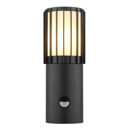 Globo - Applique murale d'extérieur avec détecteur 1xE27/15W/230V IP54
