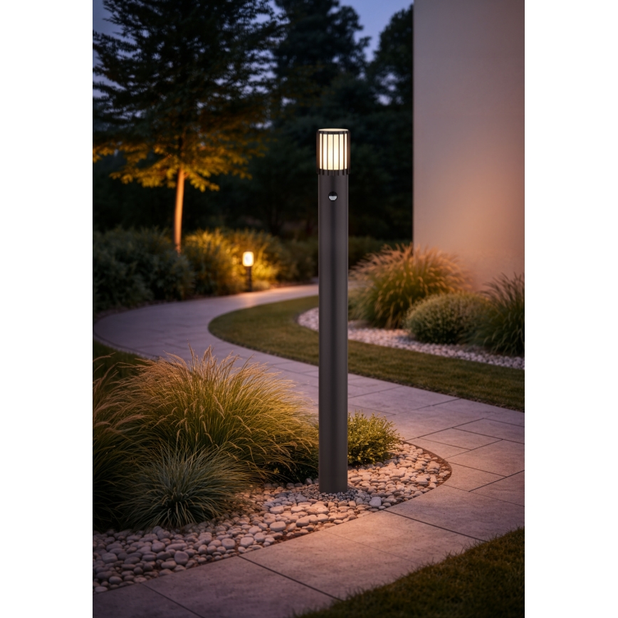 Globo - Lampe d'extérieur avec détecteur 1xE27/15W/230V IP54 100 cm